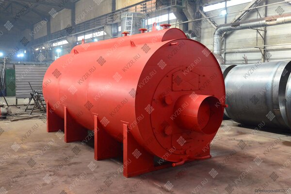 Паровой котел КП 500 на сырых дровах промышленный