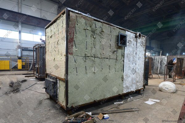 Изготовление водогрейного котла 1.45 МВт без дымососа