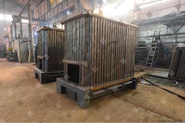 Изготовление котла 1200 кВт с водяными колосниками