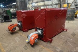 Котел водогрейный на отработанном масле