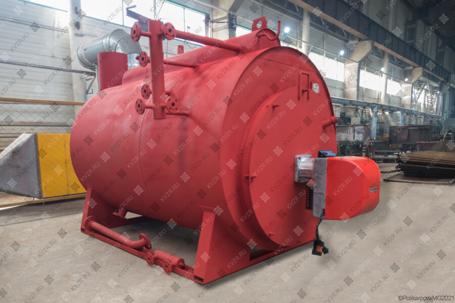 Котел на дизеле паровой